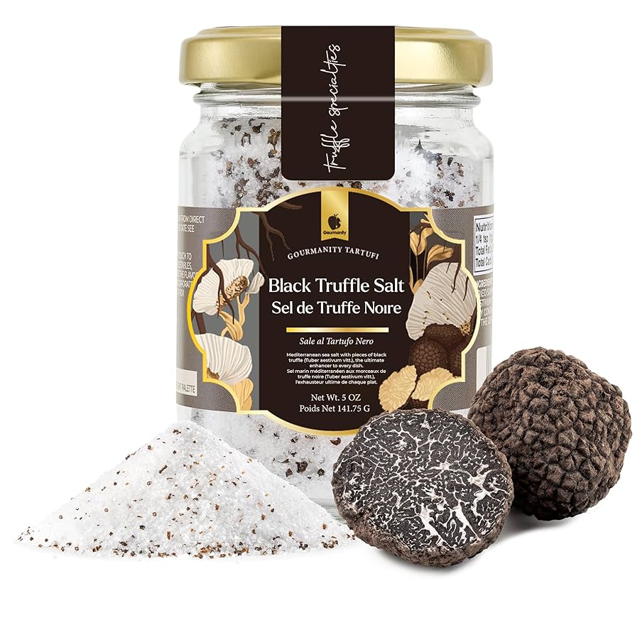 Black truffle salt